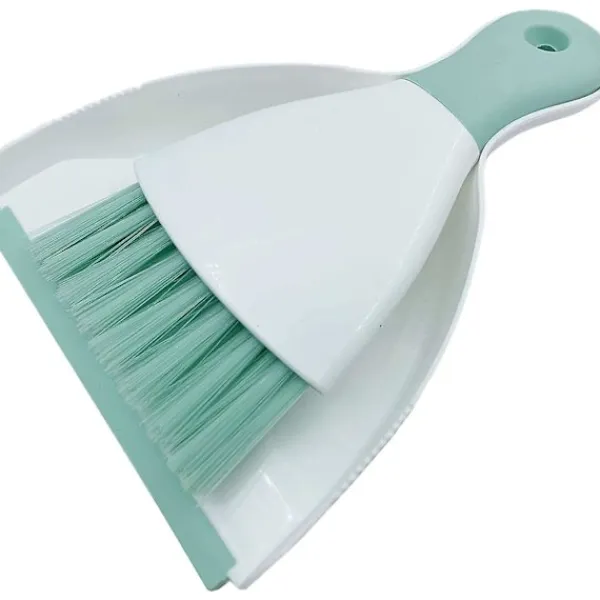 Discount Miniborste och sopskyffelsetupp ( (Ljusgrön)