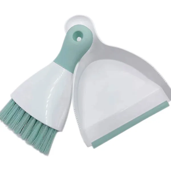 Discount Miniborste och sopskyffelsetupp ( (Ljusgrön)