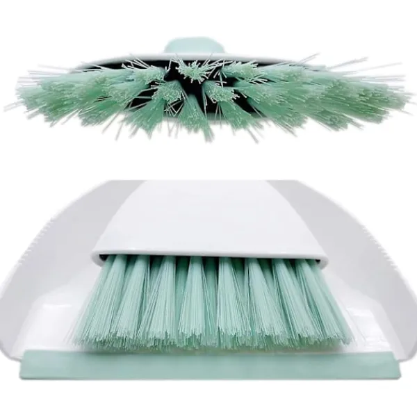 Discount Miniborste och sopskyffelsetupp ( (Ljusgrön)