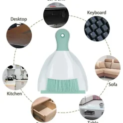 Discount Miniborste och sopskyffelsetupp ( (Ljusgrön)