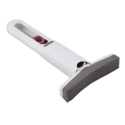 Hot Minimopp Handhållen Tvättbar Vikbar Starkt Absorberande Själv Vridande Ergonomisk Svampmopp med 1 Huvud för Familjekontor