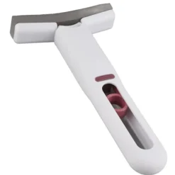 Hot Minimopp Handhållen Tvättbar Vikbar Starkt Absorberande Själv Vridande Ergonomisk Svampmopp med 1 Huvud för Familjekontor