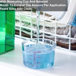 Sale 2300ML Förvaring för Tvättmedel, Tvättmedelsbehållare Doseringboll Flytande Tvättmedel