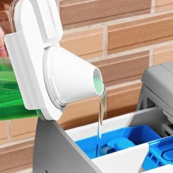 Sale 2300ML Förvaring för Tvättmedel, Tvättmedelsbehållare Doseringboll Flytande Tvättmedel