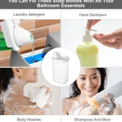 Sale 2300ML Förvaring för Tvättmedel, Tvättmedelsbehållare Doseringboll Flytande Tvättmedel