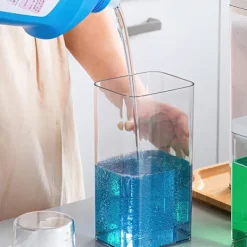 Sale 2300ML Förvaring för Tvättmedel, Tvättmedelsbehållare Doseringboll Flytande Tvättmedel