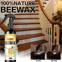 Clearance 120ML Möbel Bivax Spray Återställ Glans Funitures Dimspray för Trämöbler 120ml