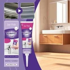 Best Mångsidig Mögelborttagningsgel Kompatibel med Djuprengöring - Säker Kompatibel med Kök, Badrum, Bänkskivor och Tvättmaskinsfogar 3pcs