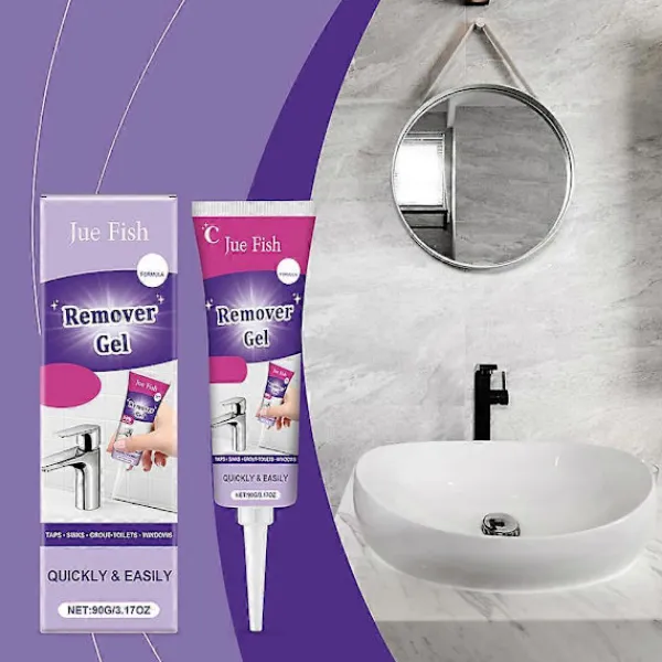 Best Mångsidig Mögelborttagningsgel Kompatibel med Djuprengöring - Säker Kompatibel med Kök, Badrum, Bänkskivor och Tvättmaskinsfogar 3pcs
