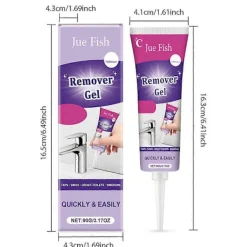 Best Mångsidig Mögelborttagningsgel Kompatibel med Djuprengöring - Säker Kompatibel med Kök, Badrum, Bänkskivor och Tvättmaskinsfogar 3pcs