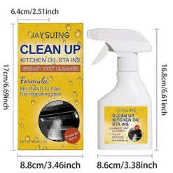 Clearance Mångsidiga Oljefläckborttagningsmedel Snabb Borttagning av Olja Fett Avfettningsmedel för Hemmakök