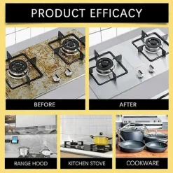 Clearance Mångsidiga Oljefläckborttagningsmedel Snabb Borttagning av Olja Fett Avfettningsmedel för Hemmakök