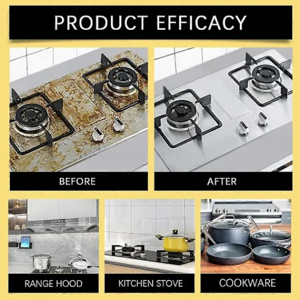 Clearance Mångsidiga Oljefläckborttagningsmedel Snabb Borttagning av Olja Fett Avfettningsmedel för Hemmakök