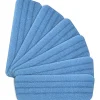 Hot unbranded Mop Pads, 6 stycken Mikrofiber Rengöringsdynor Blå