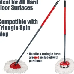 Clearance Mopp Ersättningshuvud [3-pack] Mopp-påfyllningar Kompatibla med O Cedar