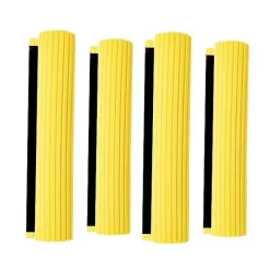 Discount Mopp Roller Huvud Refill Svamp Refiller Rengöringsdynor Absorberande Ersättning Våtmoppning Kläder Tillbehör Suddgummi 4-pack