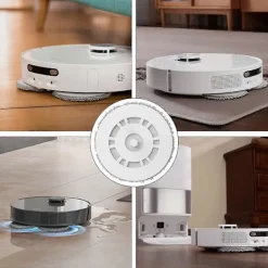 New BRONZE Moppdukar med mopplatta för Dreame L10 Ultra / L10S Pro / L10S Ultra / L10S Pro Ultra / L10 Prime [BR] As Shown