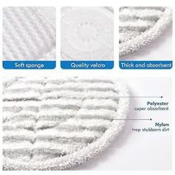 Outlet Moppdukar Rengöringsdynor För Bissell Powerfresh 1940 Serien Ångmopp Ersättningsrengöringsdukar