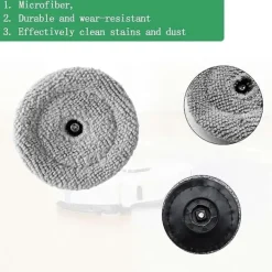 New Moppdynor för S8 Max/S8 Maxv Ultra Robotdammsugare Tillbehör Ersättningsdelar Trasa Små Moppdukar