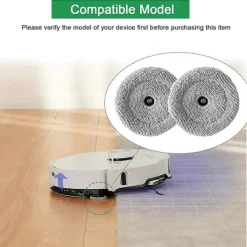 New Moppdynor för S8 Max/S8 Maxv Ultra Robotdammsugare Tillbehör Ersättningsdelar Trasa Små Moppdukar