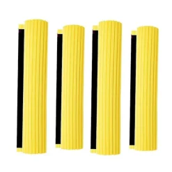 Sale Mopprulle Huvud Refill Svamp Refiller Rengöringsdynor Absorberande Ersättning Våtmoppning Kläder Tillbehör Suddgummi 4-pack