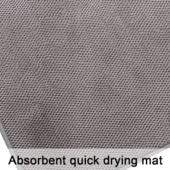 Mordely Diskmatta Mikrofiber Diskmatta, Superabsorberande, Mikrofiber Grey