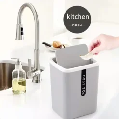 New Mordely Mini liten soptunna Diverse fat VIT white