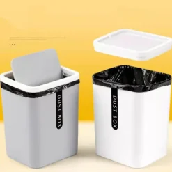 New Mordely Mini liten soptunna Diverse fat VIT white