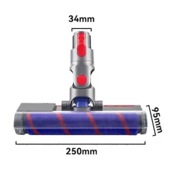 Sale FMYSJ Motoriserat golvborsthuvud för V8 V7 V10 V11 dammsugare, mjuk rullborste golvborste ersättning (FMY)