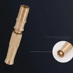 Mässingsmunstycke Justerbart Högtryck