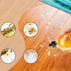 Outlet Multifunktionell Golvrengöring 500ml, Kraftfull Dekontaminerande Golvrengöring, för Kakel, Hårdträ, Laminatgolv