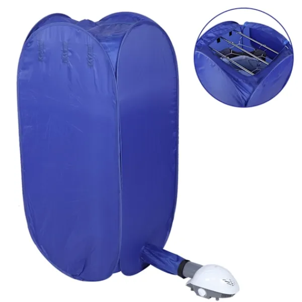 Multifunktionell hushållshopfällbar elektrisk Klädtork Hängare TorkmaskinAU-kontakt 220V