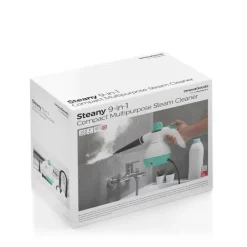 Hot InnovaGoods Multifunktionell 9-i-1 handhållen steamer med tillbehör Steany 0,35 L 3 Bar 1000W