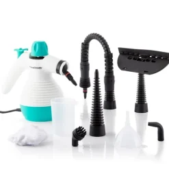 Hot InnovaGoods Multifunktionell 9-i-1 handhållen steamer med tillbehör Steany 0,35 L 3 Bar 1000W