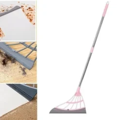 Multifunktionell magisk kvast, moppkvast, två-i-ett-sopmaskin för