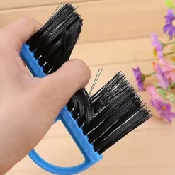 Hot GIFT OF G Multifunktionell Mini Sopskyffel och Borstset, små Rengöringsverktyg, kvast, portabel Sopskyffel, blå