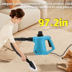 Clearance Multifunktionell ångrengörare 1000W Hög Temperatur Lämplig För Avfettning i Kök och Bilrengöring