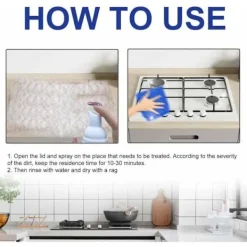Best Generic Multifunktionell rengöringsspray, allsidig skumrengöring, allround köksrengöringsskum, multifunktionell skumrengöringsspray