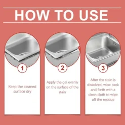Multifunktionell rengöringsgel för fläckar