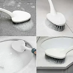 Discount Multifunktionell rengöringsborste, 4 st, tvättborste med grepp, diskborste, spårborste, hörnbortse, rengöringsborste för kök, badrum, bänkskiva