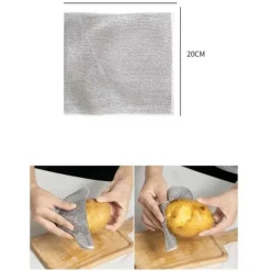 Sale Multifunktionell repfri ståldisktrasa, multifunktionell tråddisk 5 st