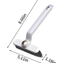 Discount Multifunktionell roterande rengöringsborste för springor, rengöringsborstar för svåråtkomliga ställen, med rengöringsklämma[CO]