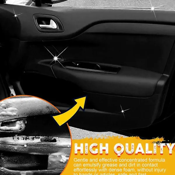 Outlet Multifunktionell skumrengörare biltillbehör sanering interiör lädersäte rattrengöring 100ml 60ml