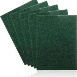 Hot Multifunktionell Skursvamp Diskning Rengöring Skrubber Svampar Kraftig Catering Kök Badrum Hushållsverktyg 5 st