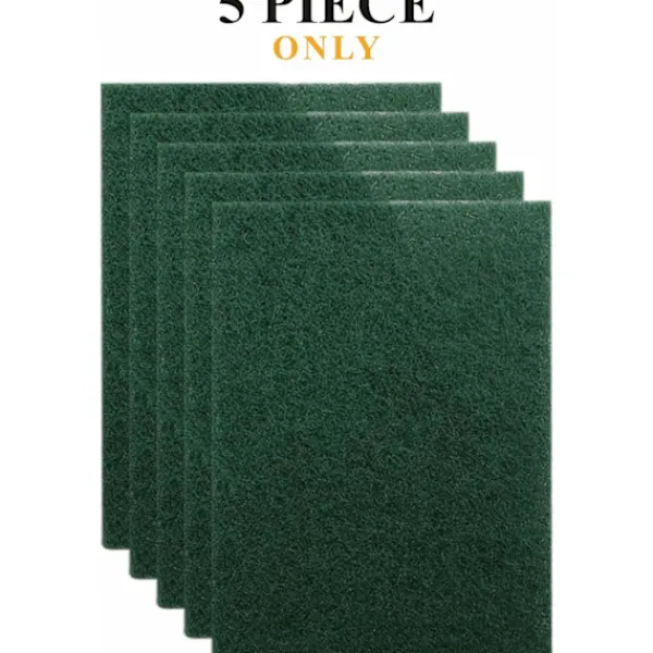 Hot Multifunktionell Skursvamp Diskning Rengöring Skrubber Svampar Kraftig Catering Kök Badrum Hushållsverktyg 5 st