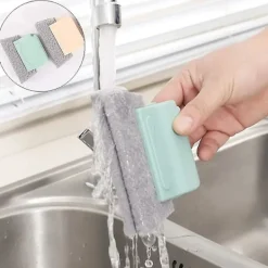 Clearance Multifunktionell Spårrengöringsborste Magic Skurpaddeborste För Dörrspår Fönster (grön 4-pack)