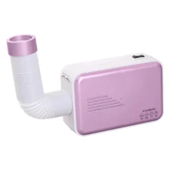 New Multifunktionell 600W klädtork hushåll liten bärbar elektrisk skotork klädtork lila EU rund stickpropp