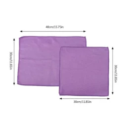 Clearance DAO Multifunktionella rengöringsdukar med fiskfjällsmönster, mikrofiberdukar för polering av glas och torkning av disk 30 X 40cm [DB] 30 X 30cm | Fyndiq Overlock