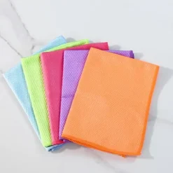 Clearance DAO Multifunktionella rengöringsdukar med fiskfjällsmönster, mikrofiberdukar för polering av glas och torkning av disk 30 X 40cm [DB] 30 X 30cm | Fyndiq Overlock