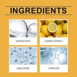 Outlet Multifunktionella rengöringsmedel är noggrant blandade med tensider